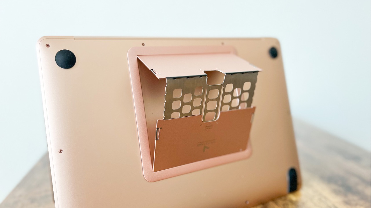 西日本産 新品 Majextand ローズゴールド MacBook マジェックスタンド